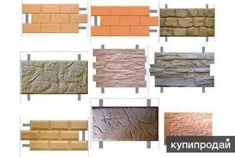 Фасадная плитка с металлическими креплениями в Самаре