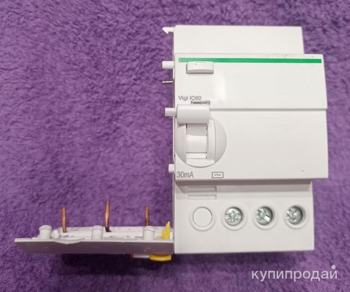 БЛОК ДИФЗАЩИТЫ A9v41325 Schneider Electric Vigi ic60 25 A 30 mA 400V 3 – х ПОЛЮС в Волгограде