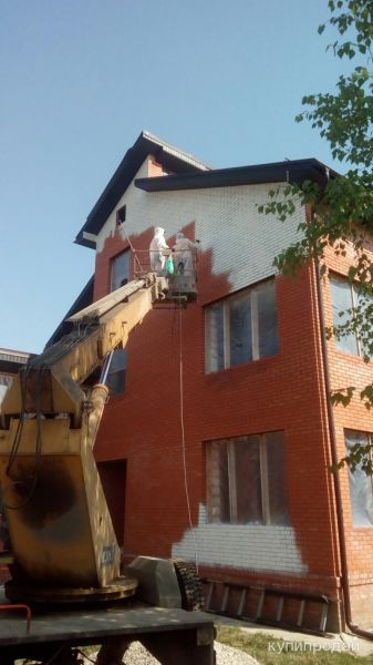 Пескоструйная обработка кирпичных и бетонных строений в Перми