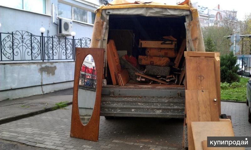 Вывоз мебели, быт.техники, хлама из квартир, дач, гаражей в Смоленске