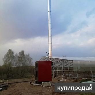 Отопление теплицы пиролизным котлом серии КО. в Саратове