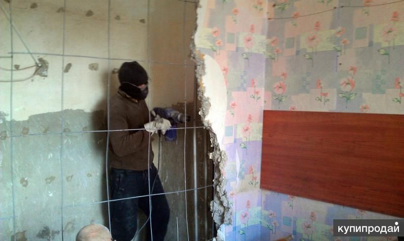 Демонтажные работы. Вывоз строительного мусора в Смоленске