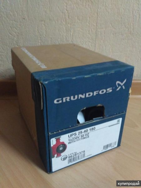 Циркуляционный насос Grundfos UPS 25-40 (с гайками) в Томске
