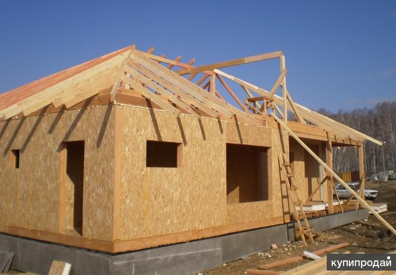 Строительство домов коттеджей из сип панелей под ключ Челябинск в Челябинске