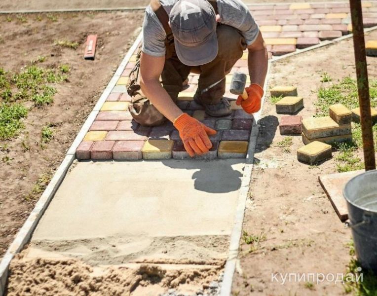 Укладка тротуарной плитки в Ростове-на-Дону