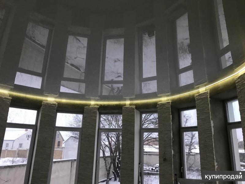 Натяжные потолки контурные световые линии LuxeDesign в Симферополе