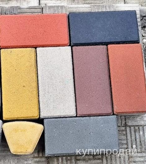 Брусчатка “кирпичик” в Кургане