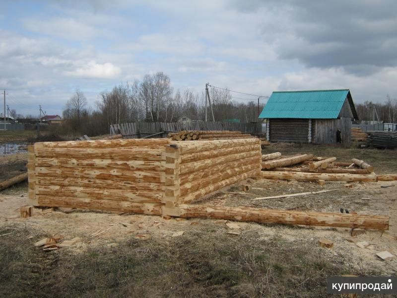 Сруб 3×6 из зимнего леса. в Йошкаре-Оле