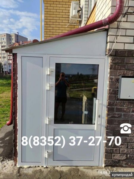 Входные стальные и ПВХ двери и перегородки. в Чебоксарах