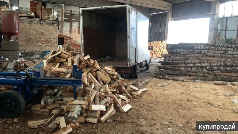 Дрова березовые колотые в Казани