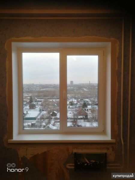 Окна пластиковые SCHMITZ в кирпичный  дом под ключ в Омске
