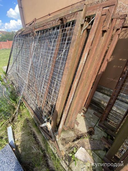 Продам забор из уголка 50Х50 сетка цинк в Орле