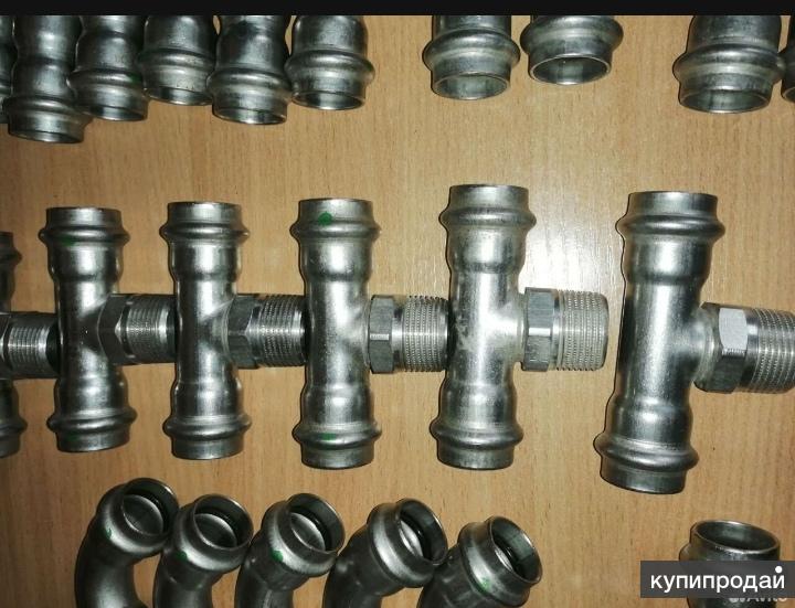 Фитинги пресс нержавейка Viega 22 в Санкт-Петербурге