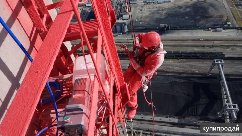 Покраска металлоконструкций (резервуаров, кранов, силосов) в Новосибирске