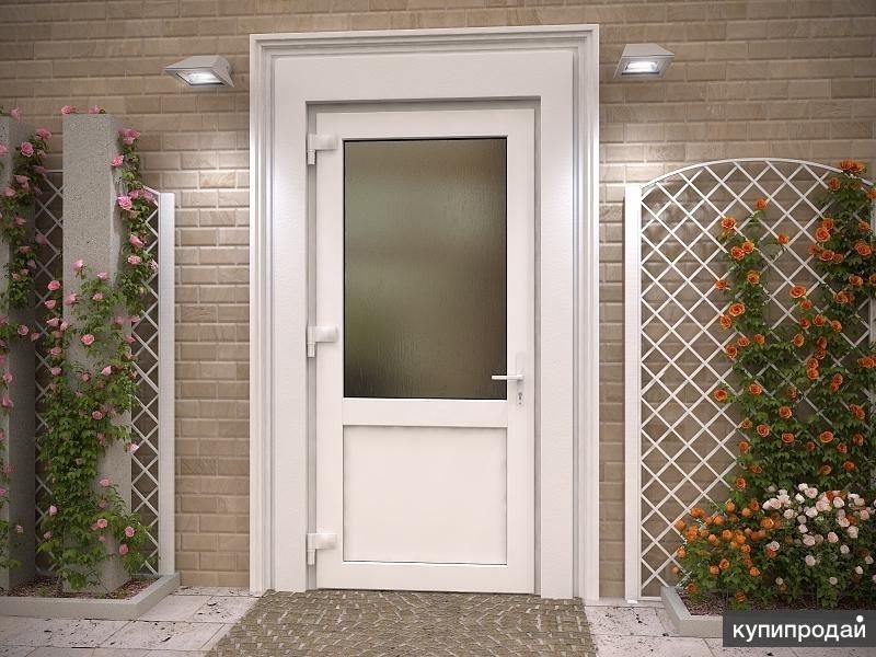 Отказная алюминиевая дверь в Казани
