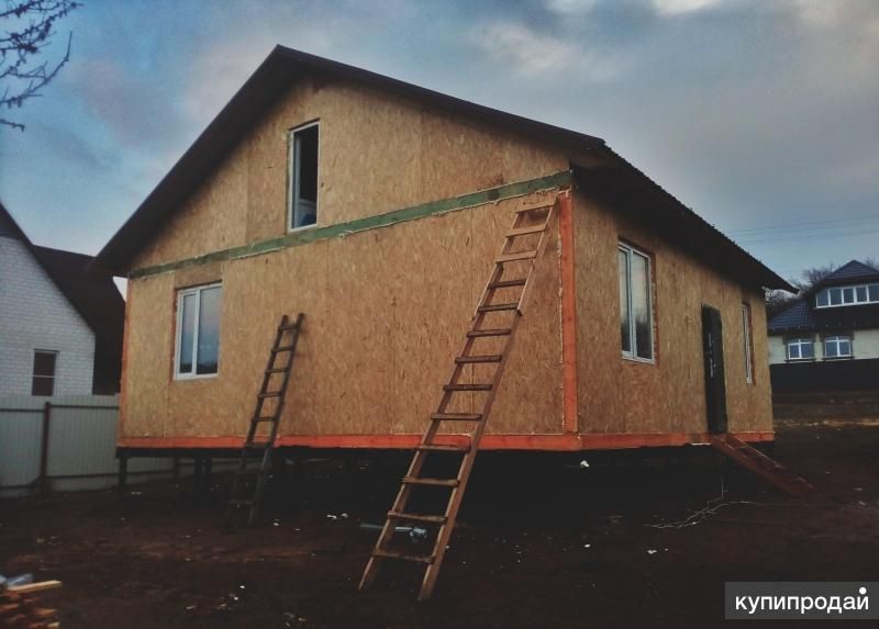 Дома из СИП-панелей по канадской и финской технологии в Белгороде