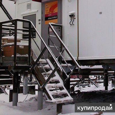 Лестницы ЛГВ 45-12.7 с решетчатыми ступенями в Перми