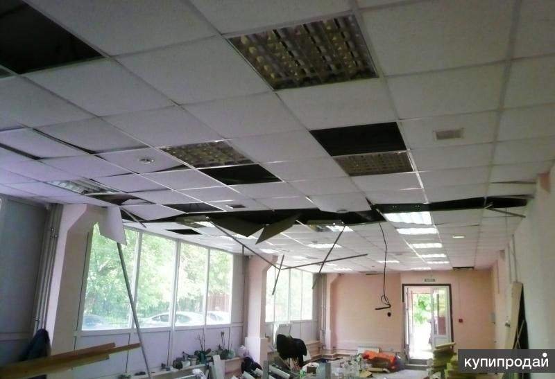 Монтаж, ремонт и восстановление потолков армстронг. в Туле