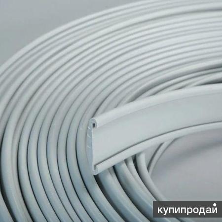 ПОРУЧЕНЬ 40×4 пластиковый ПВХ светло-серого цвета RAL 7035 в Перми
