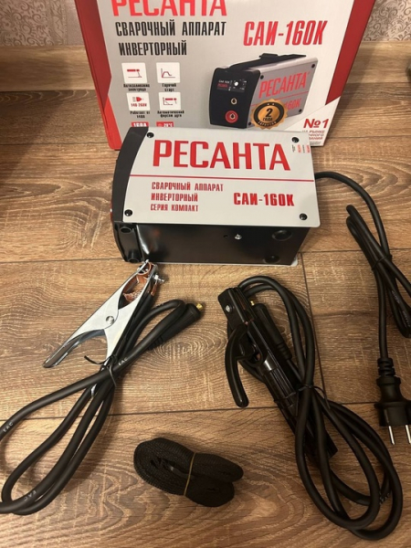 Новый сварочный аппарат Ресанта САИ-160К. 3500 рублей. Гарантия..