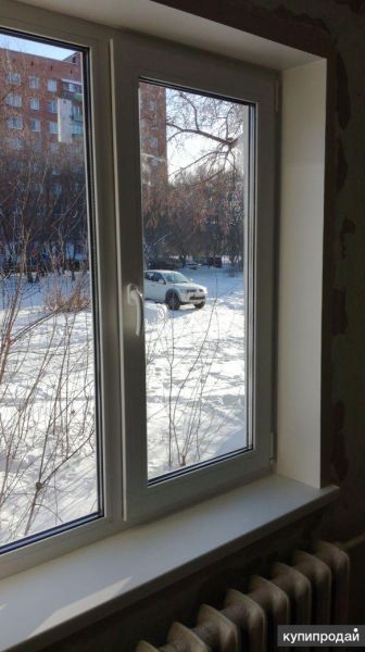 Окна Шмит под ключ в панельном доме в Омске