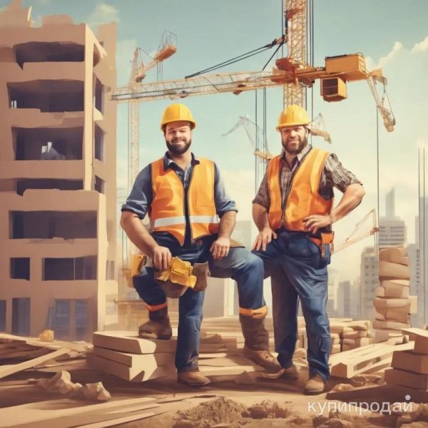 Ищем разнорабочих без опыта на строительные объекты в Москве