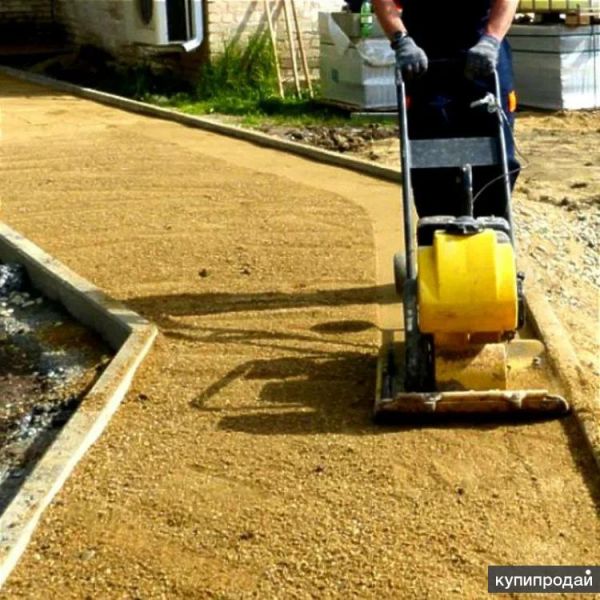 Доставка укладка Асфальтная крошка бордюры плитки в Клине