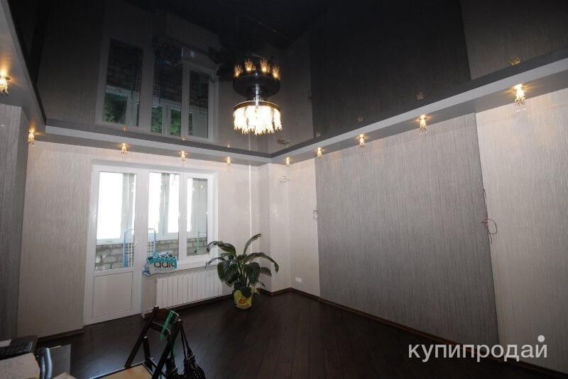 Черный натяжной потолок заказать в Омске в Омске