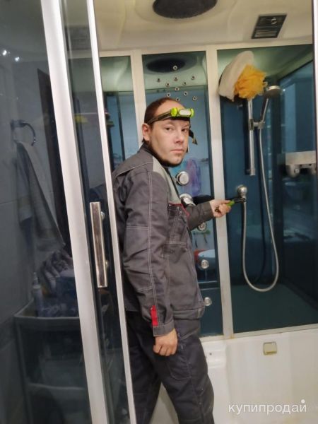 Ремонт, сборка душевых кабин, уголков, ширм в Уфе в Уфе
