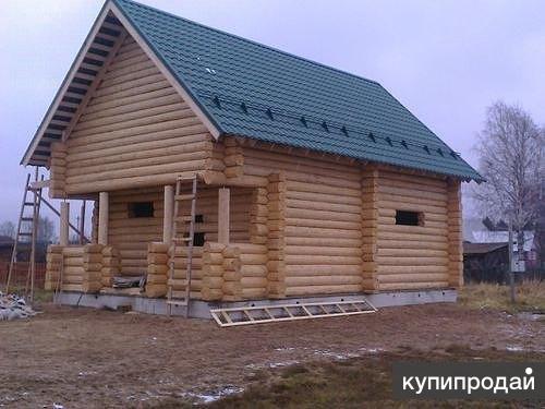Сруб из бревна в Владимире