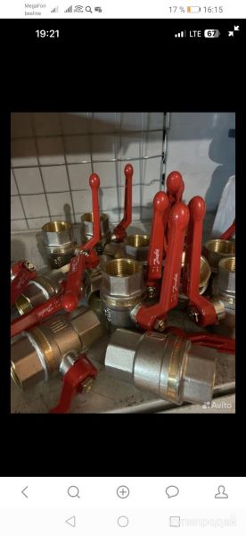 Куплю дорого. Срочно. Danfoss Кран шаровой латунь никелирован BVR Ду 32 Rp1 1/4″ в Москве