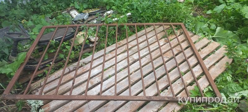 Ворота сварные распашные ; секции забора в Клине