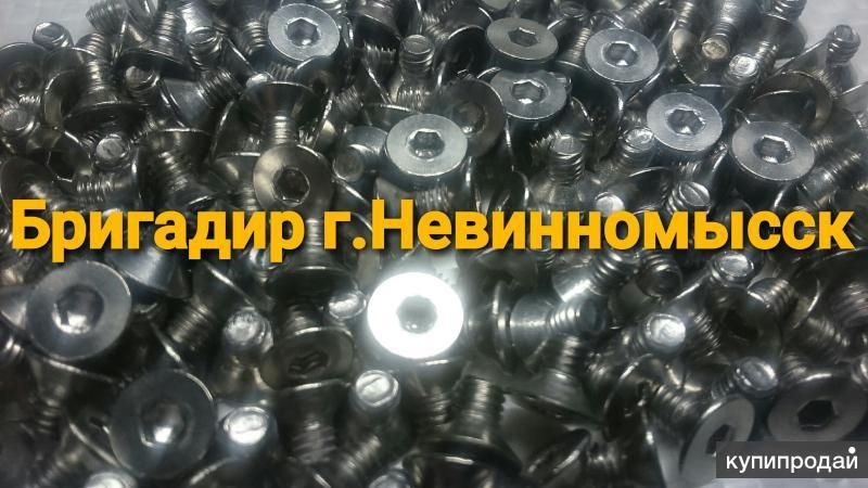 Винт нержавейка д.4 мм, длина 6 мм, TORX. в Невинномысске