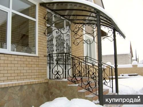 козырьки.навесы перила.решетки в Уфе