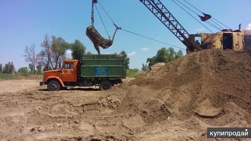 Доставка Песок , Отсев , Щебень, Гпс до 5кубов в Краснодаре