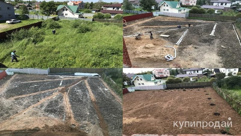 Расчистка и отсыпка участка в Санкт-Петербурге