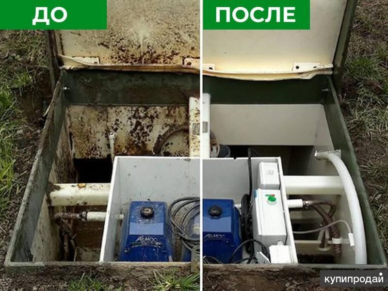 Чистка септика. Обслуживание септика. Топас в Москве