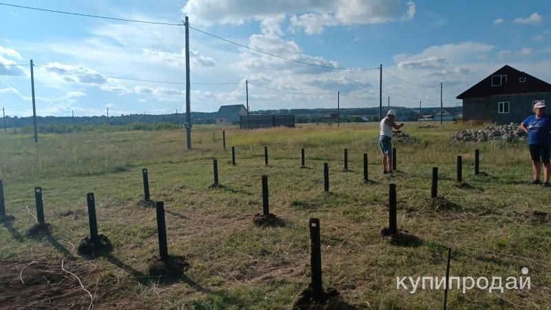 Фундамент на винтовых сваях в Уфе