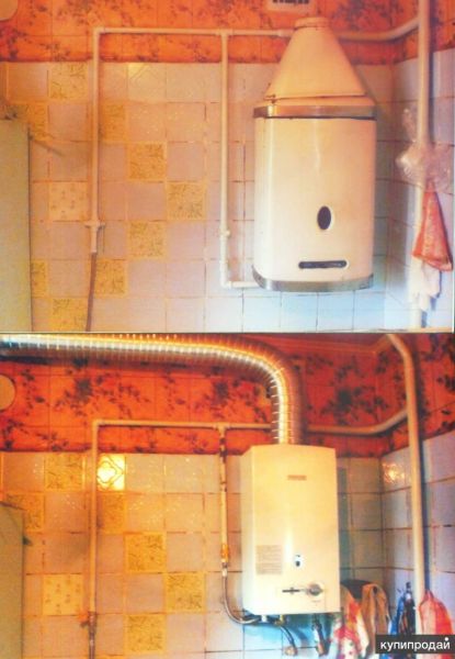 Газовые и электро – колонки, котлы, бойлеры, плиты, водонагреватели. Установка. в Туле