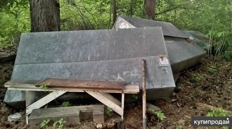 Оцинкованные короба (3шт.), и крышки от коробов (2шт.), толщина 0,9-1мм. в Екатеринбурге