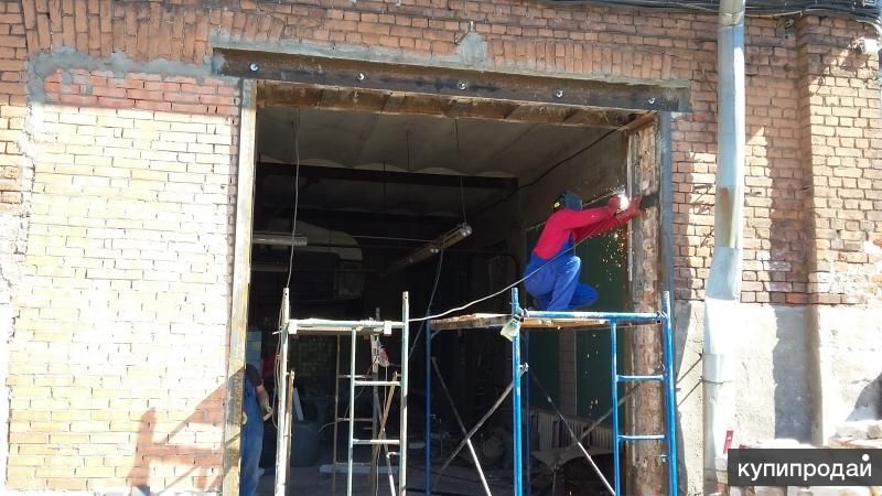 Слом стен и пробивка проёмов. Демонтаж проёмов. в Санкт-Петербурге