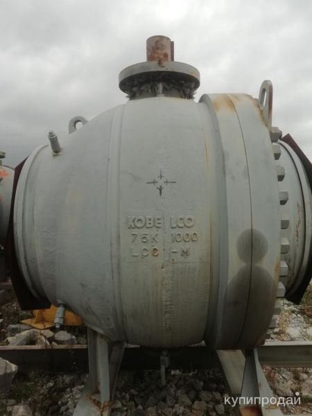 Краны шаровые COBE STEEL наземные с ПГП ду1000 ру80 в Екатеринбурге