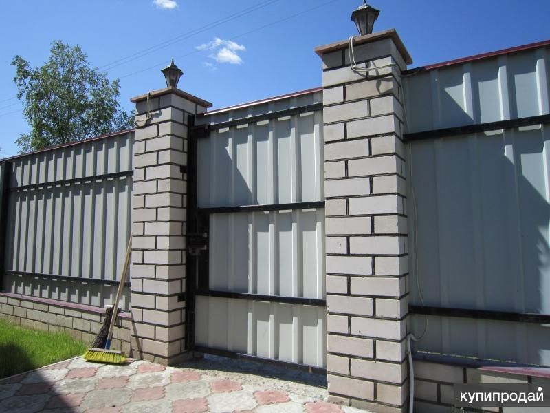 Забор из профнастила, Ворота, Калитки в Кимрах