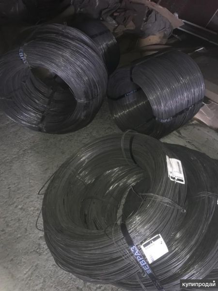 Продам проволоку оцинкованную и стальную в Бийске