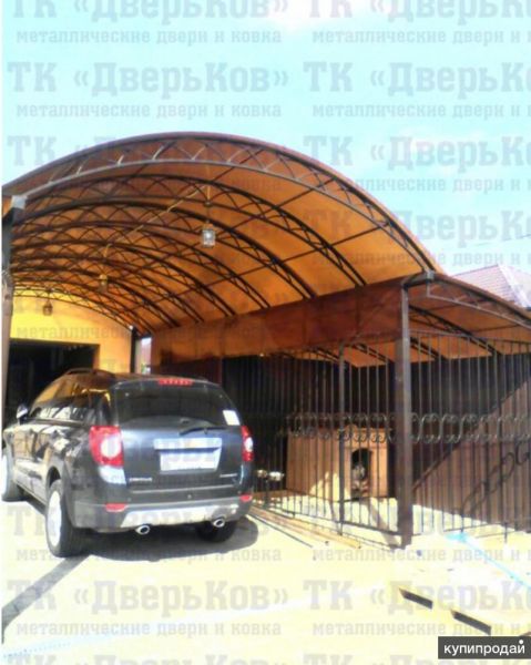 Навесы из поликарбоната в Курске