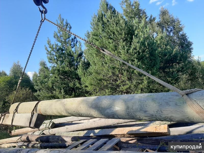 Столбы ЛЭП с пасынком в Нижнем Новгороде