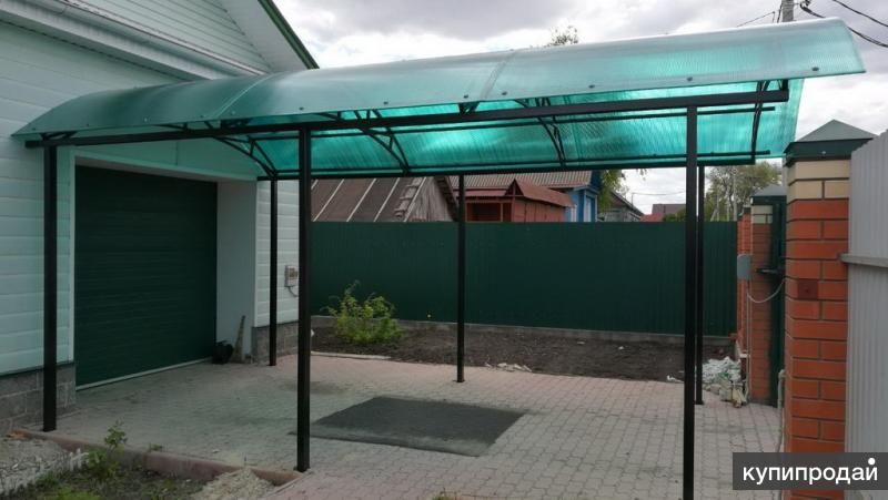 Навесы из поликарбоната в коломне в Коломне