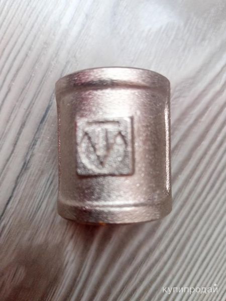 Муфта Valtec 1/2″x1/2″ ВР латунь в Краснодаре