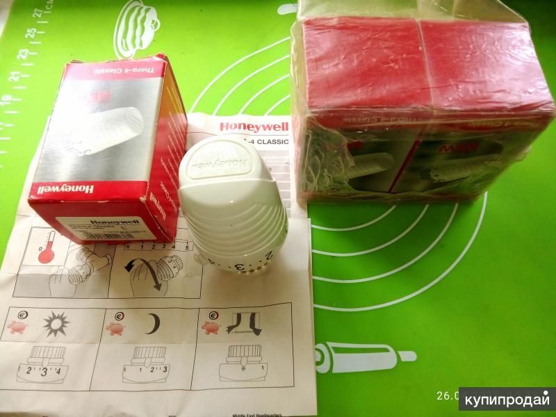 Honeywell thera – 4 Classic. Механическая термоголовка. в Туле