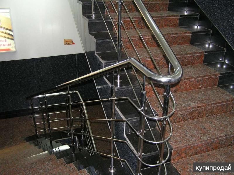 Перила из нержавеющей стали в ногинске павловском посаде орехово-зуево в Ногинске